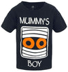 Unique Baby Boys Toddler Mummy'S Boy Halloween Short Sleeved T Shirt (18M) Black