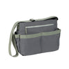 Lassig Womens Marv Shoulder Diaper Bag, Grey