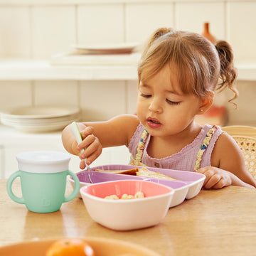 Munchkin Cest Silicone! Training Sippy Cup With Lid For Babies And Toddlers, 6 Oz, Mint