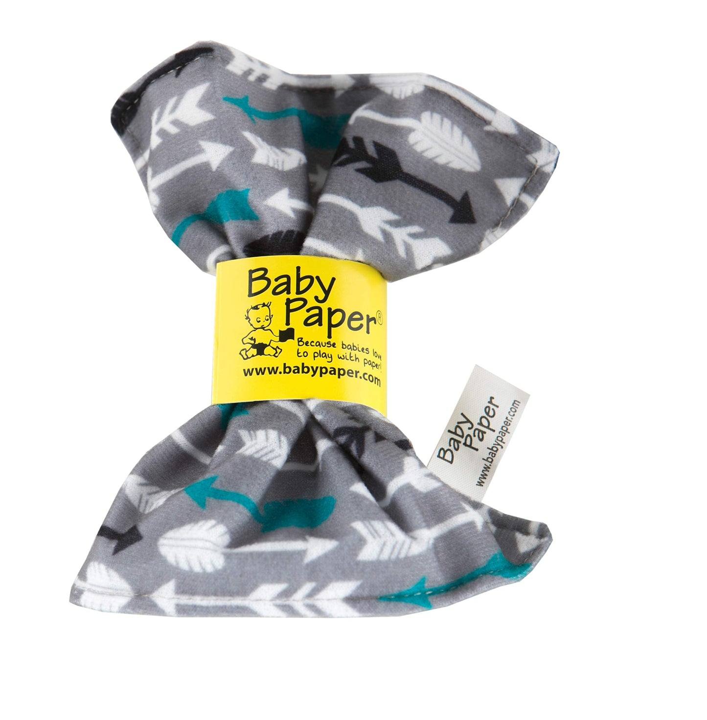 Original Baby Paper - Crinkle Teether and Sensory Toy for Babies and Infants | Mint | Non-Toxic, Washable | Great for Baby Showe