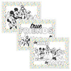 Disney Baby By J.L. Childress Disposable Colorme Placemats, 24 Pack - Paper Stick-On Placemats With Coloring Fun, Airplane Tray