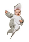 Underwraps Costumes Baby'S Shark Bunting Costume, Grey/White, Infant