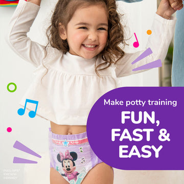 Pull-Ups Girls' Potty Training Pants, Size 4, 2T-3T, 23 Ct