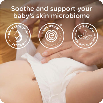 Healthybaby Our Diaper Cream | Hypoallergenic Zinc Oxide & Squalane Diaper Cream | Fragrance Free, Ewg Verified + Non-Gmo, 3 Oz