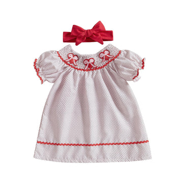 Toddler Baby Girl Valentines Outfit My First Valentines Day Dress Princess Heart Dresses Cute Photoshoot Clothes (Love Heart Pin