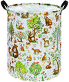 VAIVUSTO Large Laundry Basket Canvas Storage Bins Baby Nursery Hamper for Boys and Girls Toy Box Gift Baskets for Home,Office,Ho