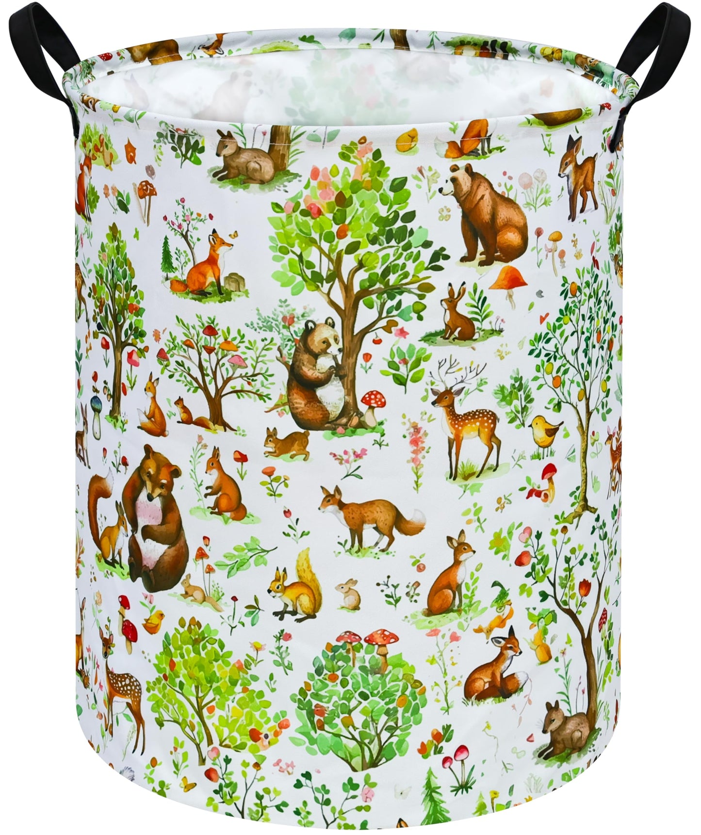 VAIVUSTO Large Laundry Basket Canvas Storage Bins Baby Nursery Hamper for Boys and Girls Toy Box Gift Baskets for Home,Office,Ho