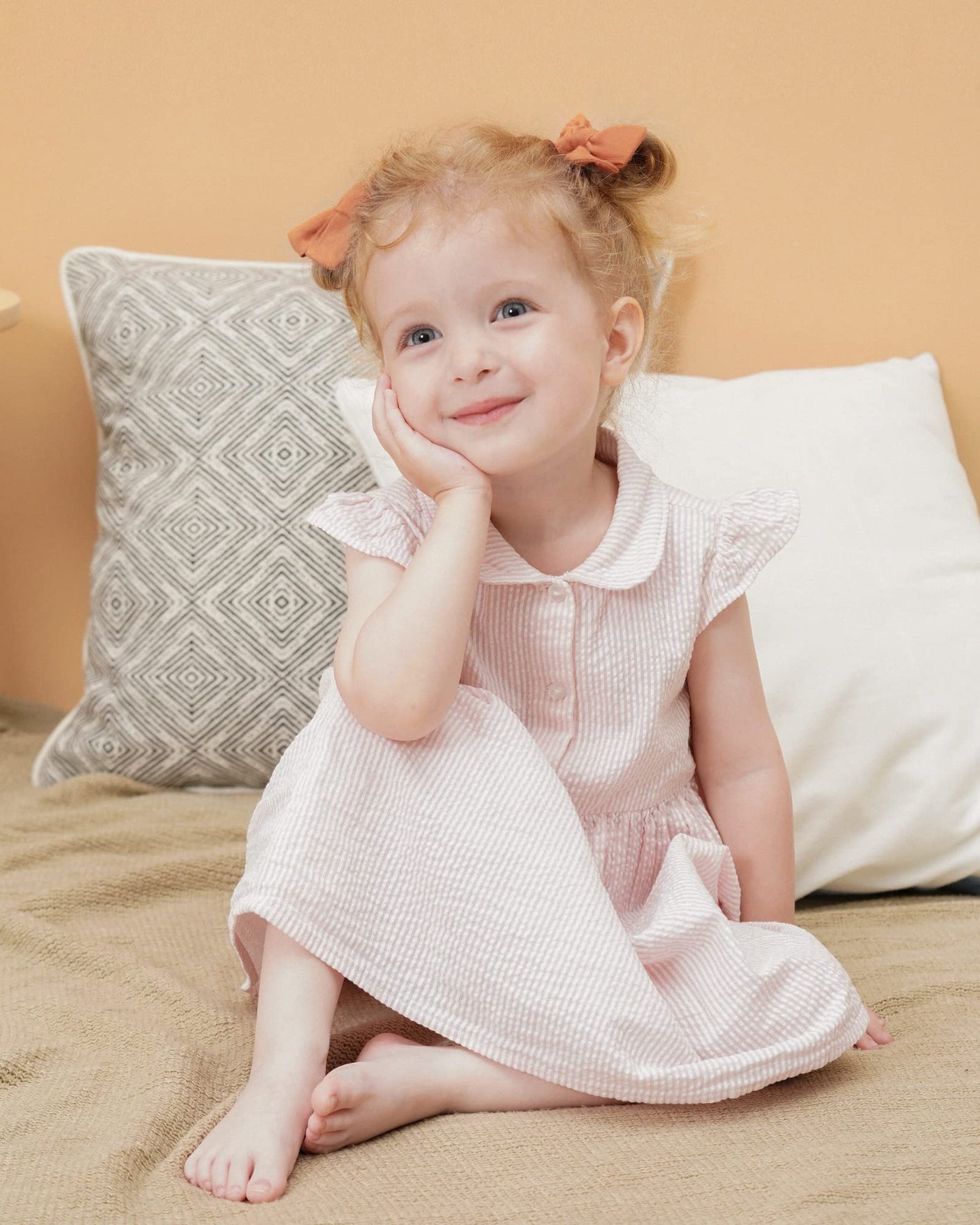 Jollybows 20 Pieces Baby Girls Hair Bows Clips Hair Barrettes Accessory For Babies Infant Toddlers Kids