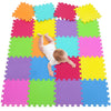 Meiqicool Eva Foam Puzzle Play Mat For Baby - Non Toxic Interlocking Soft Floor Tiles - Kids Toddler Infant Children Room And Ya