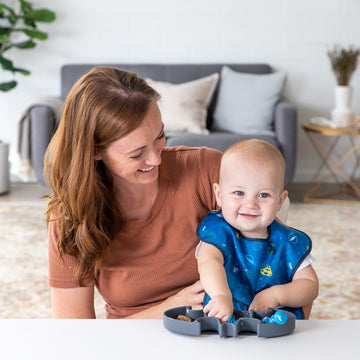 Bumkins Bibs For Girl Or Boy, Superbib Baby And Toddler 6-24 Months, Essential Must Have For Eating, Feeding, Baby Led Weaning S