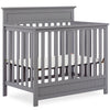 Dream On Me Harbor 4-In-1 Convertible Mini Crib In Storm Grey, Greenguard Gold Certified