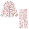 Acestar Toddler Baby Girl Pajama Set, Boys Long Sleeve 100% Cotton Sleepwear 2 Piece Pjs Set For Kid - Button Down Loungewear (W