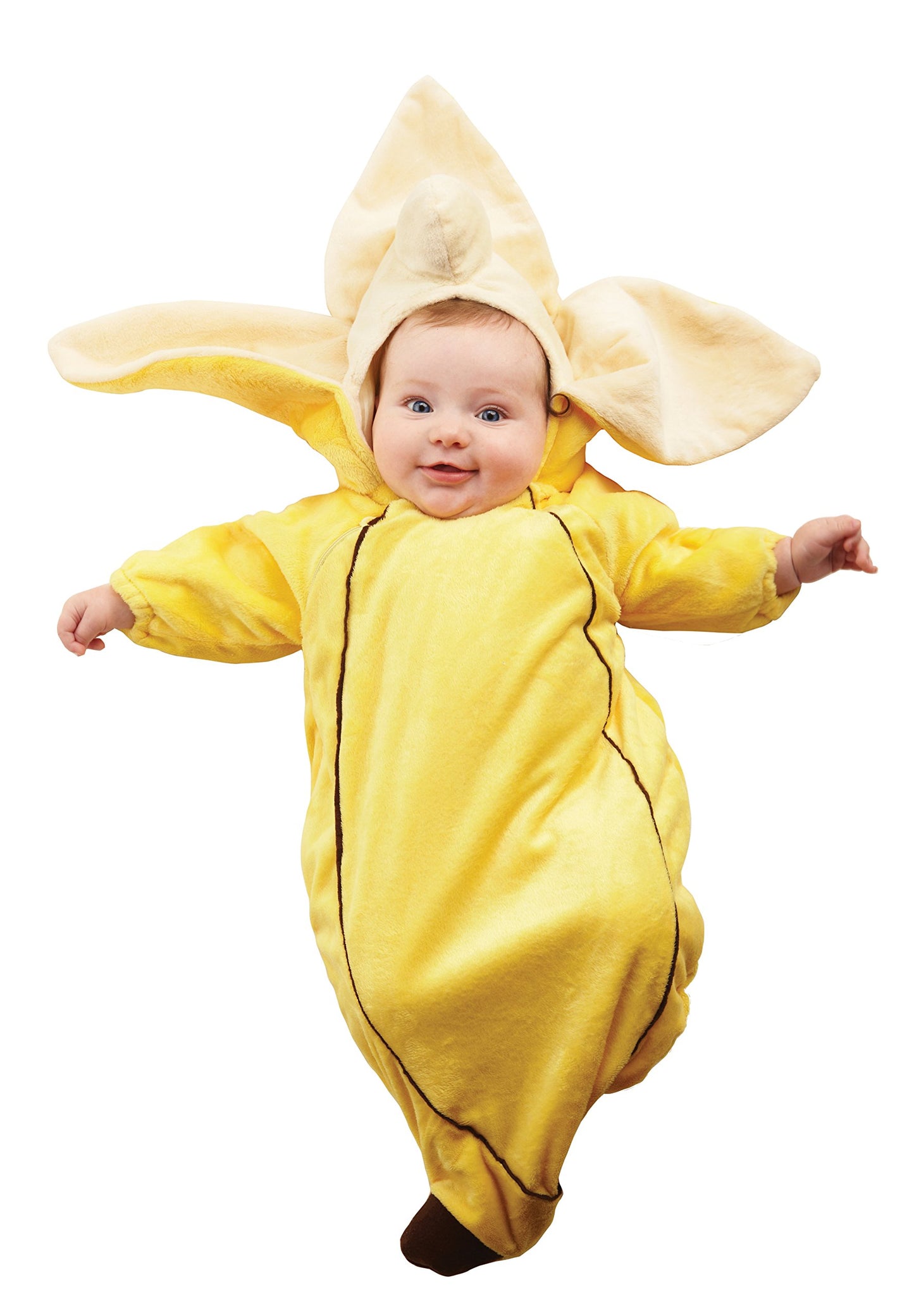 Underwraps Unisex Baby Baby'S Banana Bunting Infant And Toddler Costumes, Yellow, Us