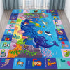 Ltkougfam Kids Play Rug, Animals Print Baby Mat For Floor, Kids Rug For Playroom, Abc Educational Rug, Non-Toxic Soft Baby Crawl