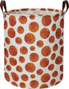 Hkec 19.7' Basketball Laundry Basket,Dirty Clothes Laundry Hamper,Waterproof Foldable Toys Storage Bin,Room Decor, Gift Baskets