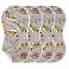 YYZZH Autumn Bird Goldfinch Robin Berry Muslin Burp Cloths for Baby 4 Pack 100% Cotton Baby Washcloths Bibs for Boy Girl