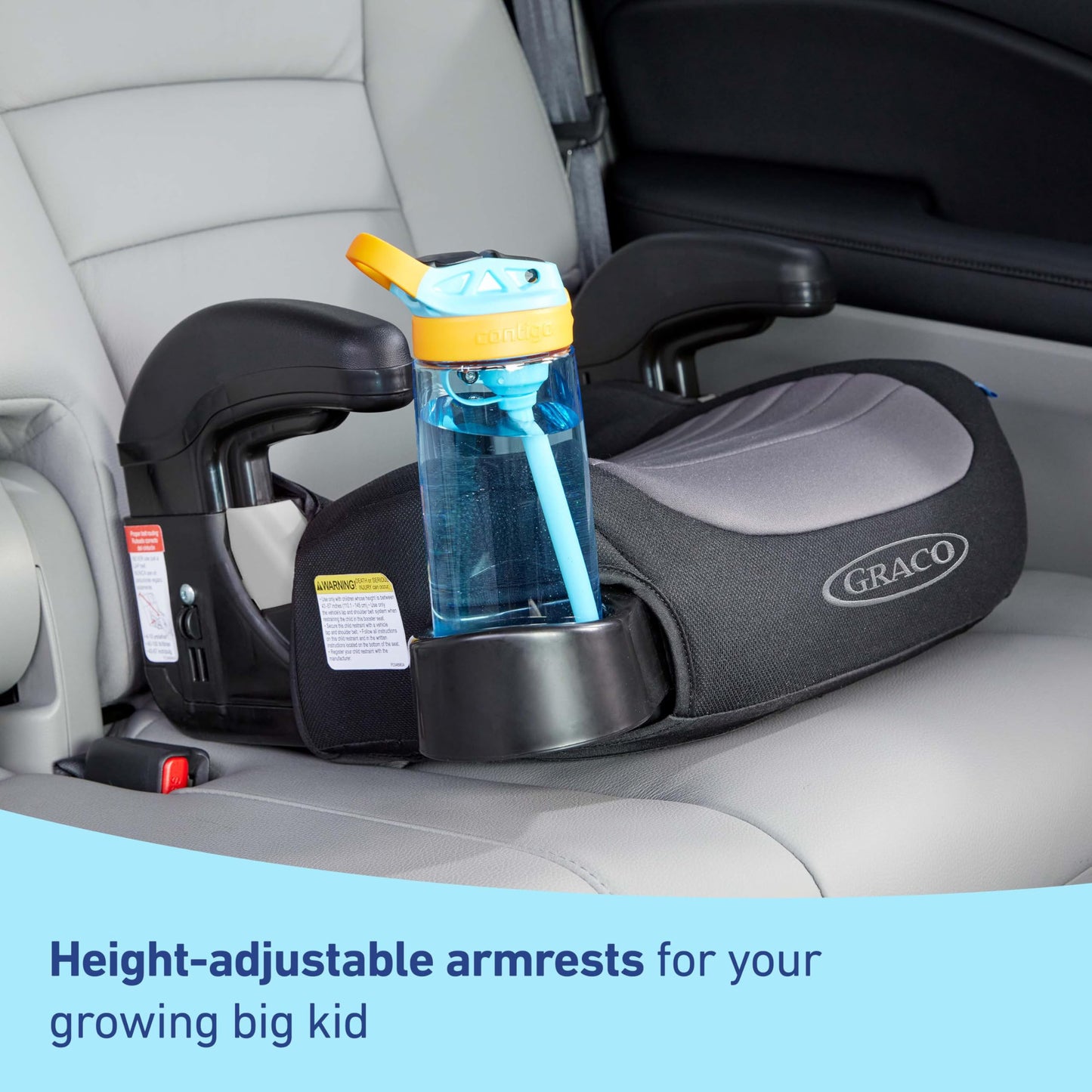 Graco Turbobooster 2.0 Backless Booster Car Seat, Denton