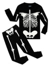 Skeleton Halloween Pajamas Baby Boys Girls Glow In The Dark Skeleton Sleepwear Long Sleeve Kids Clothes Toddler Pjs Size 12-18 M