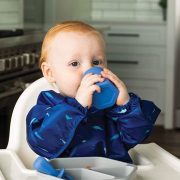 Tiny Twinkle Training Cup 2 Pack - Silicone Cups For Independent Drinking For Baby And Toddler, Baby Led Weaning Supplies Soft O