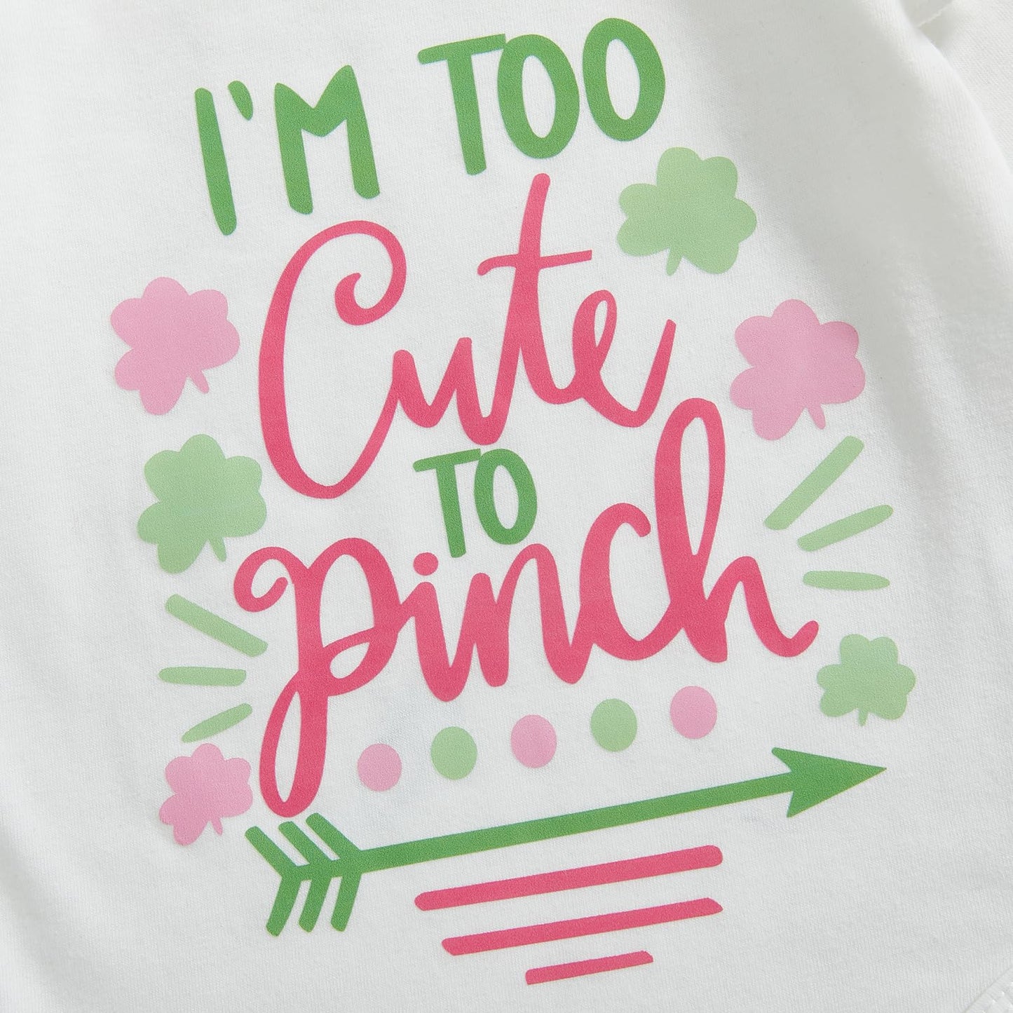 Beqeuewll Baby Girl St Patricks Outfit Letter Print Long Sleeve Romper Tutu Skirt Headband Set Newborn Baby Girls Clothe (Colorf