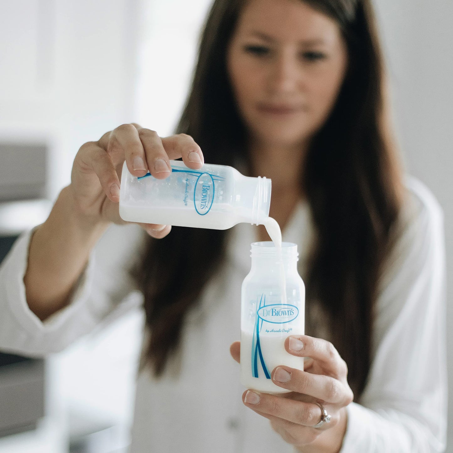 Dr. Browns Breastmilk Collection Bottles, 4 Oz/120 Ml, 4-Pack