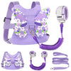 Toddler Harness Leash + Anti Lost Wrist Link, Accmor Kids Butterfly Harnesses With Children Leashes, Cute Baby Leash Walking Ass