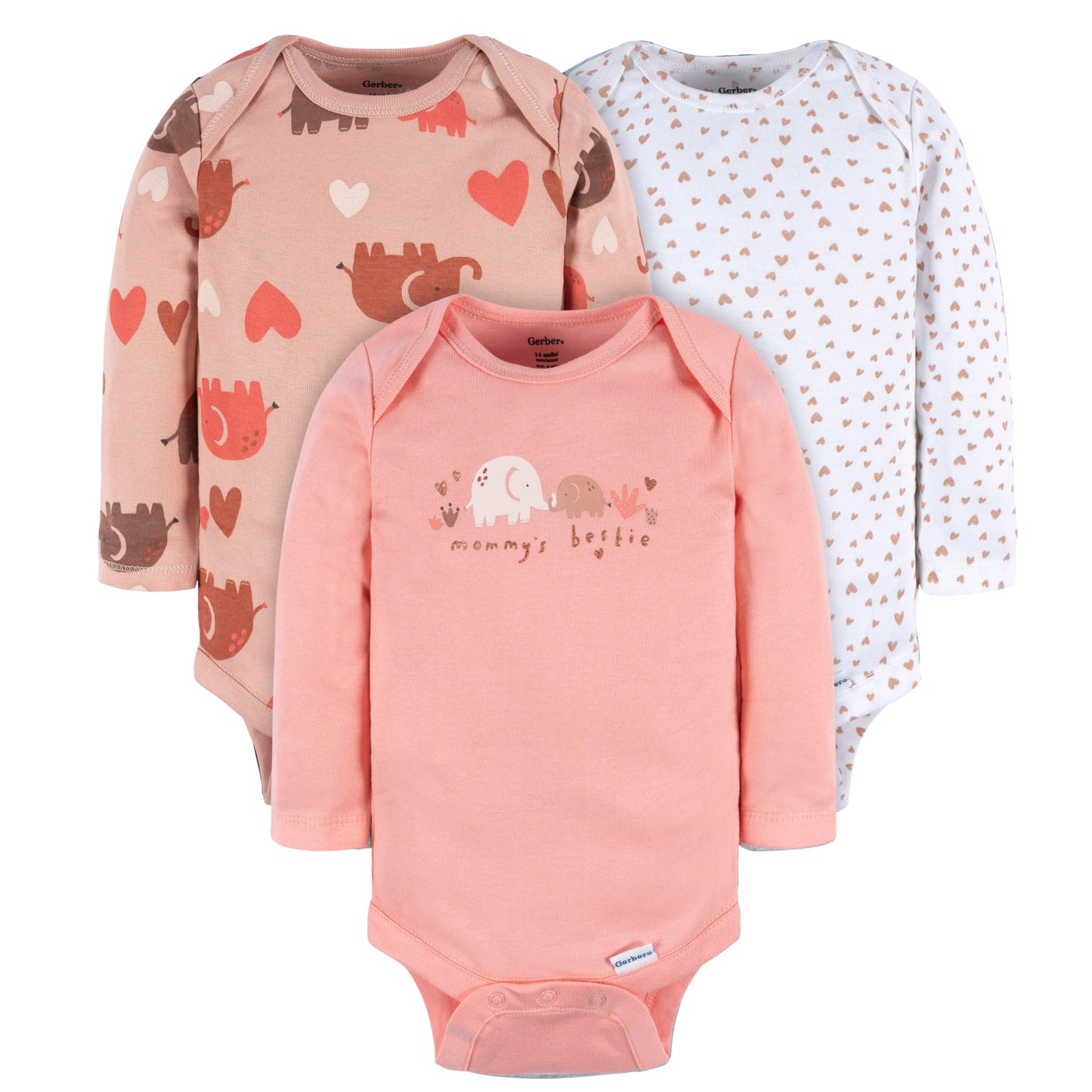 Gerber Baby Boys And Girls 12 Piece Layette Gift Set, Mommy'S Bestie, 3-6 Months