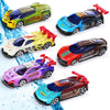 HyDren 12 Pcs Color Change Cars Toy Vehicles in Water Color Changing Bath Toys Car Goodie Bags Fillers Funny Gift for Kids Toddl