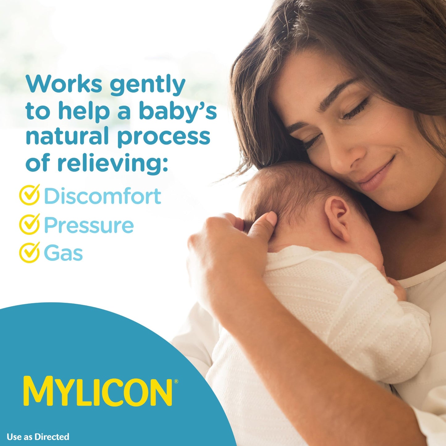 Mylicon Infants Anti-Gas Drops Original 0.5 Oz. Per Bottle (4 Pack)