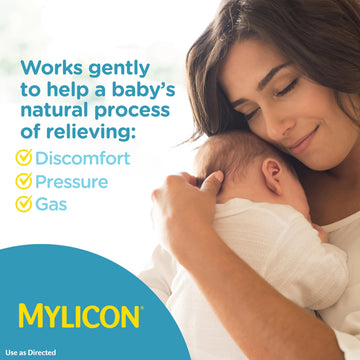 Mylicon Infants Anti-Gas Drops Original 0.5 Oz. Per Bottle (4 Pack)