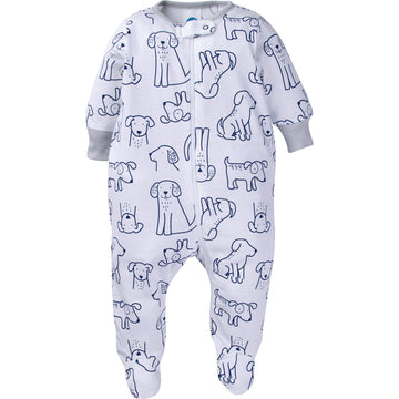 Onesies Brand Baby Boys 4-Pack 'N Play Footies And Toddler Sleepers, Dog, 0-3 Months Us