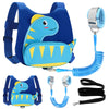 Accmor Toddler Harness With Leash, Cute Dinosaur Kids Harness + Anti Lost Wrist Link, Mini Child Harness Leash Wristband Strap B