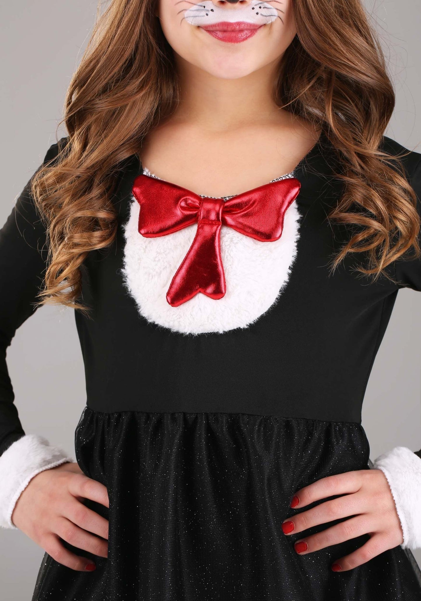 Elope Dr. Seuss The Cat In The Hat Costume For Girls X-Small