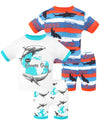 Daughter Queen Boys Pajamas 18-24 Months Summer Pjs Shark Pj Sets Baby Toddler 100% Cotton Short Sleeve Jammies Whale Sleepwear
