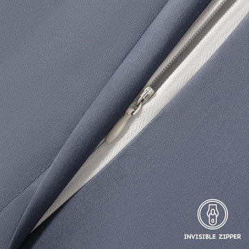 Exq Home Toddler Pillowcases Zippered 14X20 Travel Pillow Case Set Of 2, Small Pillow Case Fits Baby Pillow Sized 12X16, 13X18,