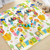 Mergren Extra Large Baby Play Mat 79 ' X 71 'X 0.4 ': Reversible, Double-Sided Crawling Foam Mat For Infants And Toddlers - B