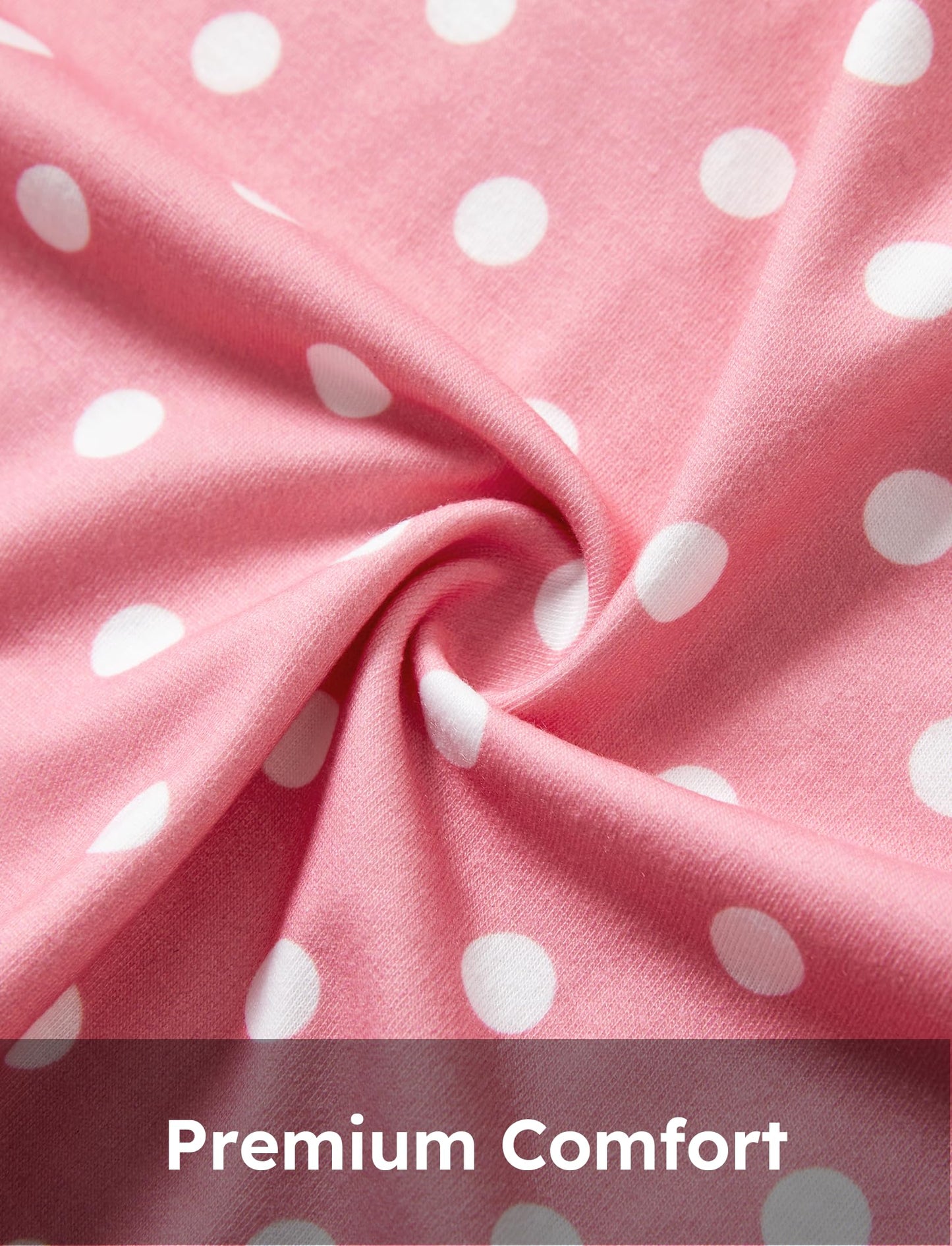 Patpat 2 Pack Toddler Girls Ruffle Sleeve A-Line Dresses Baby Girl Summer Casual Multi-Pack Sundress, Pink Rose, 6-7 Years