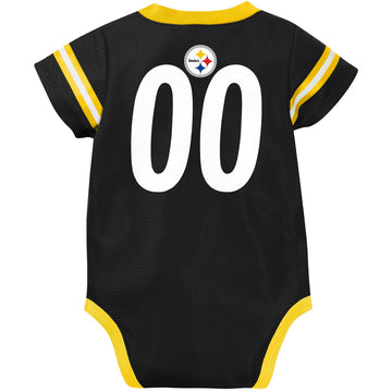Gerber Unisex Baby Baby Boys NFL Jersey Onesie Bodysuit, Team Color, 6-12 Months