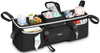 Yorepek Heavy Duty Double Stroller Organizer For Bob Duallie, Baby Jogger City Mini Gt2 And Jeep,Stroller Caddy With Detachable