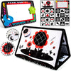 teytoy Tummy Time Mirror Infant Toys Newborn Toys 0-3 Months Brain Developmental Baby Mirror Tummy Time Toys Black and White Hig
