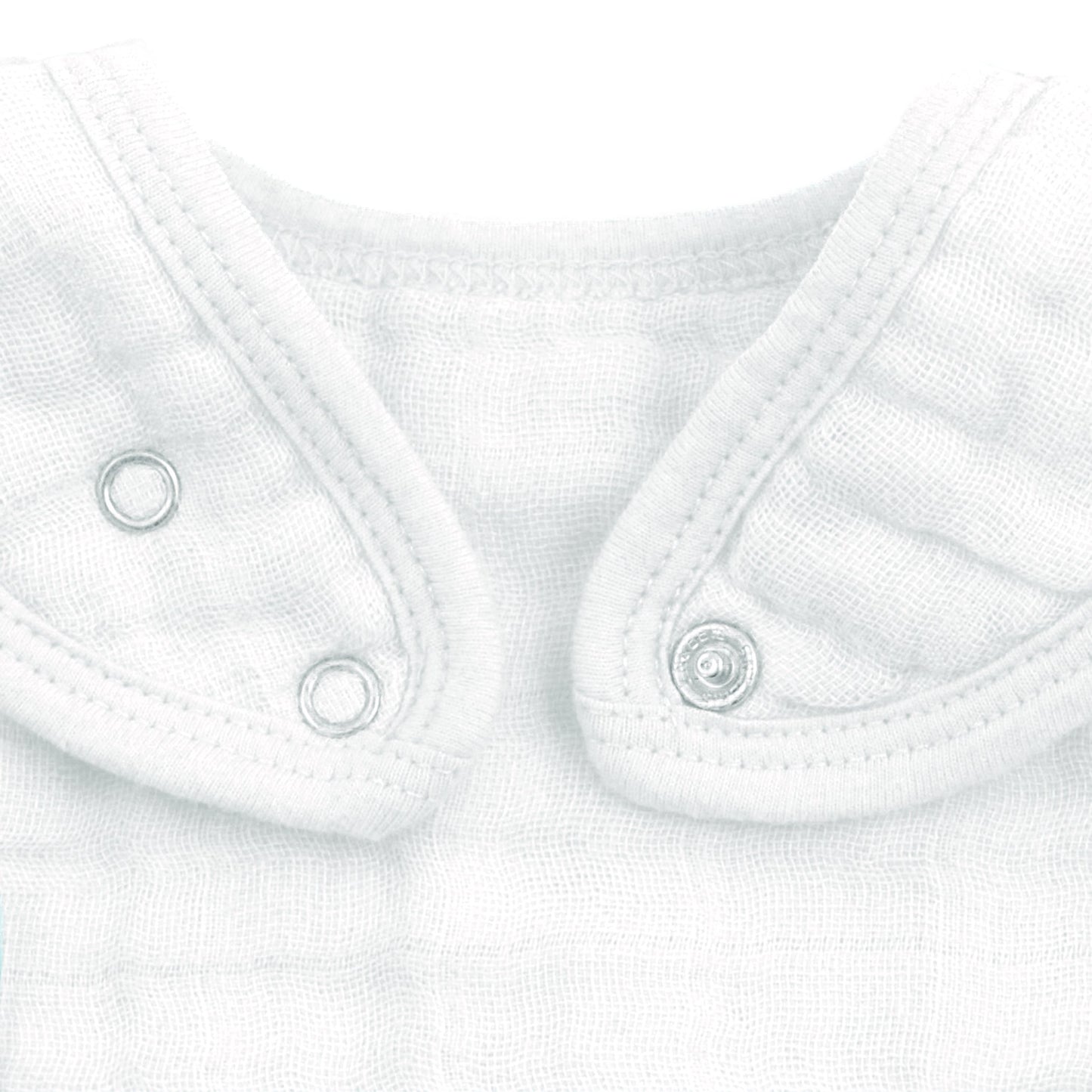 Green Sprouts Muslin Bibs Made From Organic Cotton| 4 Absorbent Layers Protect From Sniffles, Drips, & Drools | 100% Organic Cot