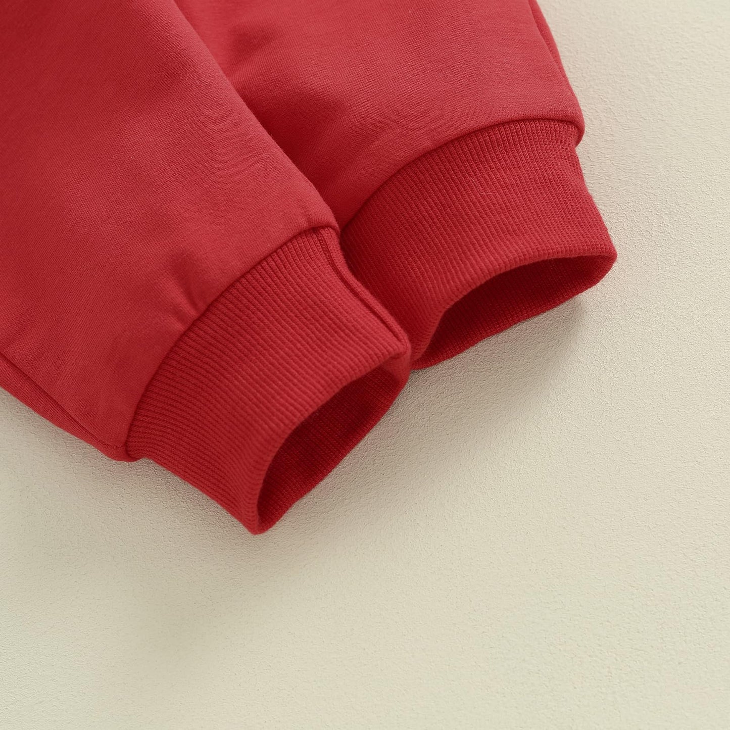 Goocheer Infant Valentine 'S Day Toddler Baby Boy Girl Outfit Long Sleeves Hoodie Top Pants Valentines Day Clothes (White, 12-18