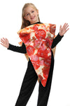 Aobute Halloween Kids Pizza Costume Girls Deluxe Unisex Child Slice Of Pizza Food Outfit Suit 8-10 Years