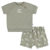 Gerber Baby Boys T-Shirt And Shorts Set, Palms, 0-3 Months