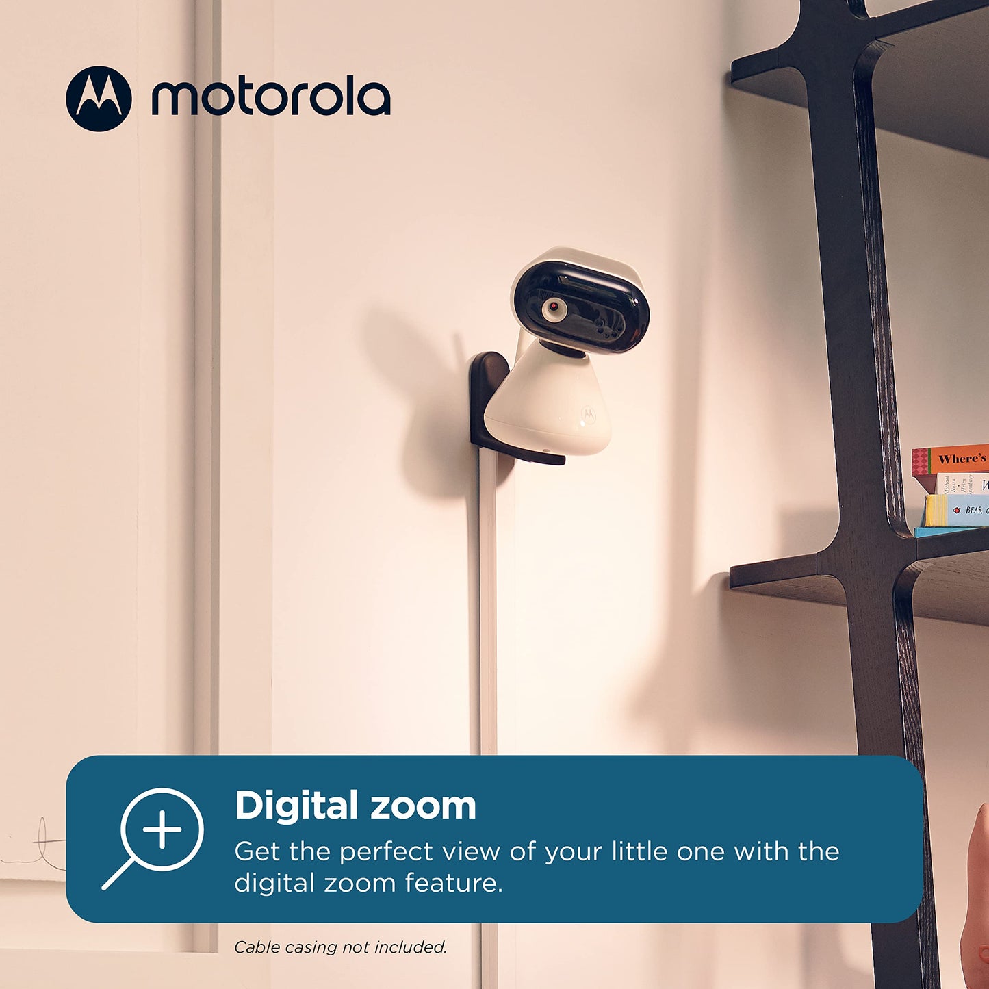 Motorola Baby Pip1500-2 - Indoor Video Baby Monitor W/ 2 Cameras, Parent Unit, Wall Mount, 1000-Ft Range, Two-Way Audio, Room Te