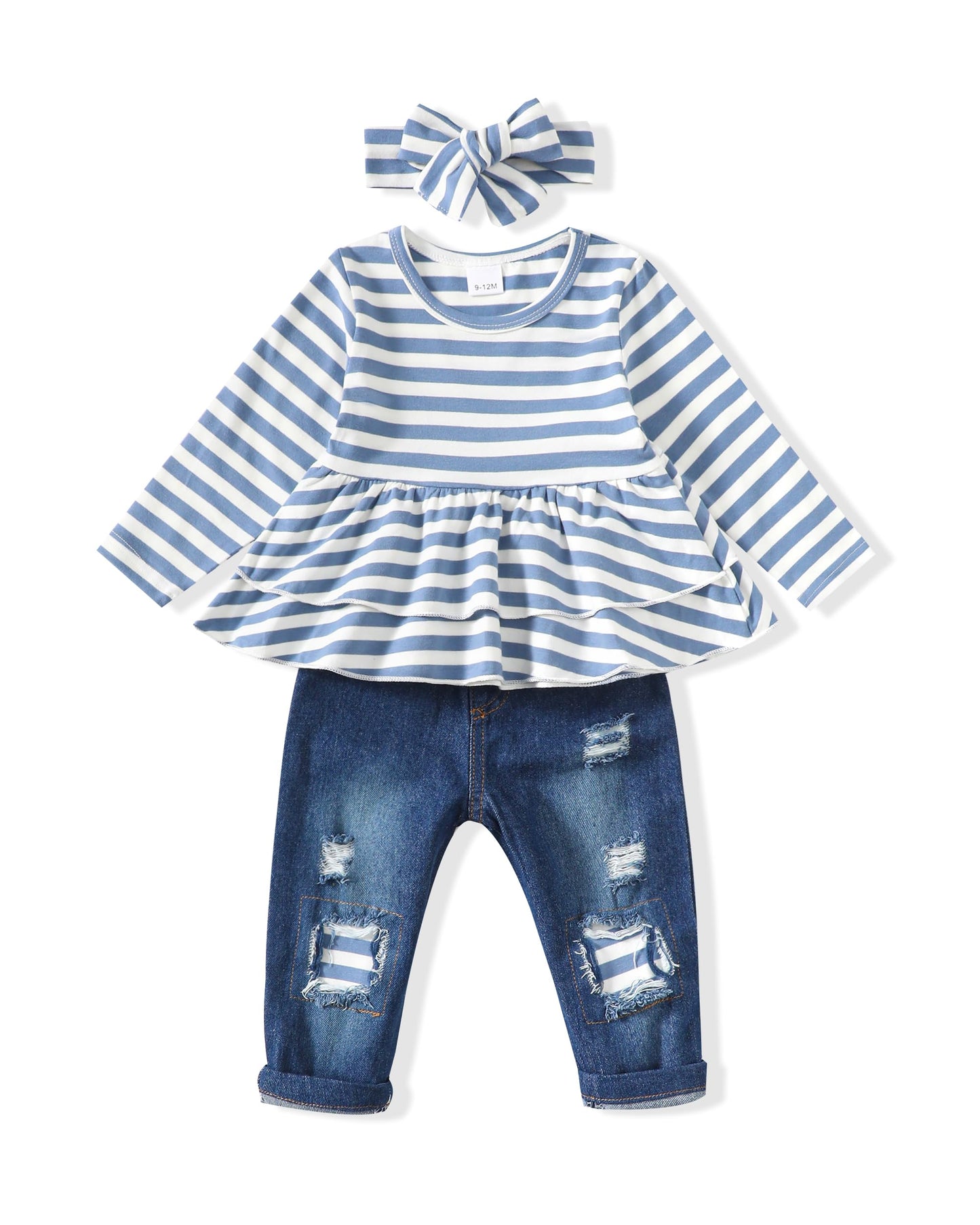 Sodlon Baby Girl Clothes 12 18 Months Infant Winter Clothing 18 Months Girl Clothes Fall Toddler 12 Month Girls Clothes Ruffle S