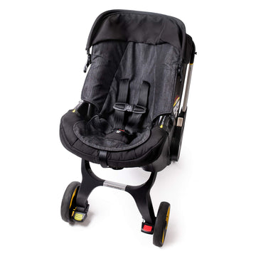 Peradi Baby Car Seat Liner Protector For Doona Carseat Stroller Comfortable Washable Denim Fabric Padded For Babies Girl And Boy