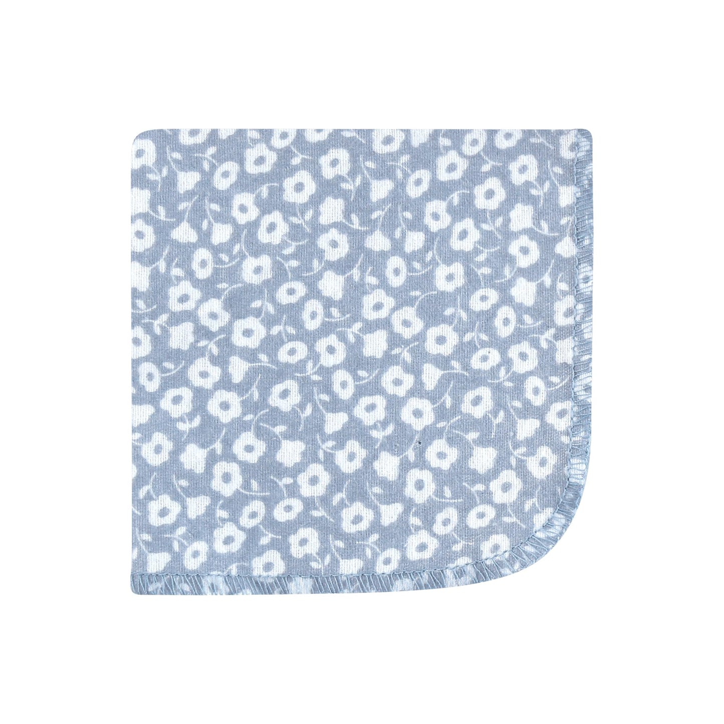 Hudson Baby Unisex Baby Flannel Cotton Washcloths, Modern Botanical 12 Pack, One Size