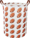 Clocor Kids Laundry Basket,Waterproof Nursery Hamper For Baby Boy,Football Storage Baskets For Boys Bedroom,Kids Toys Storage Bi
