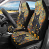 Whosucclay Black Cat Garden Car Seat Covers for Trucks and SUVs, Automotive Seat Protector Black Seat Covers Cars Interior Cover
